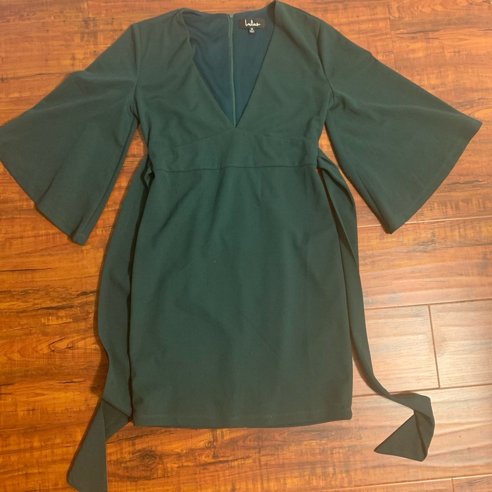 Lulu’s brand olive green formal/cocktail dress